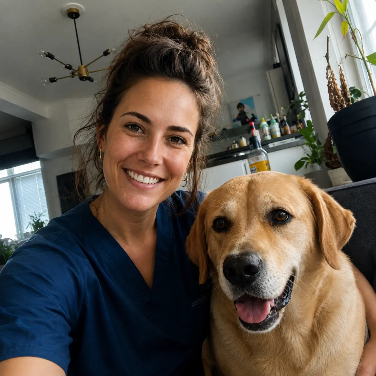 Oprichter TailTwist met haar labrador