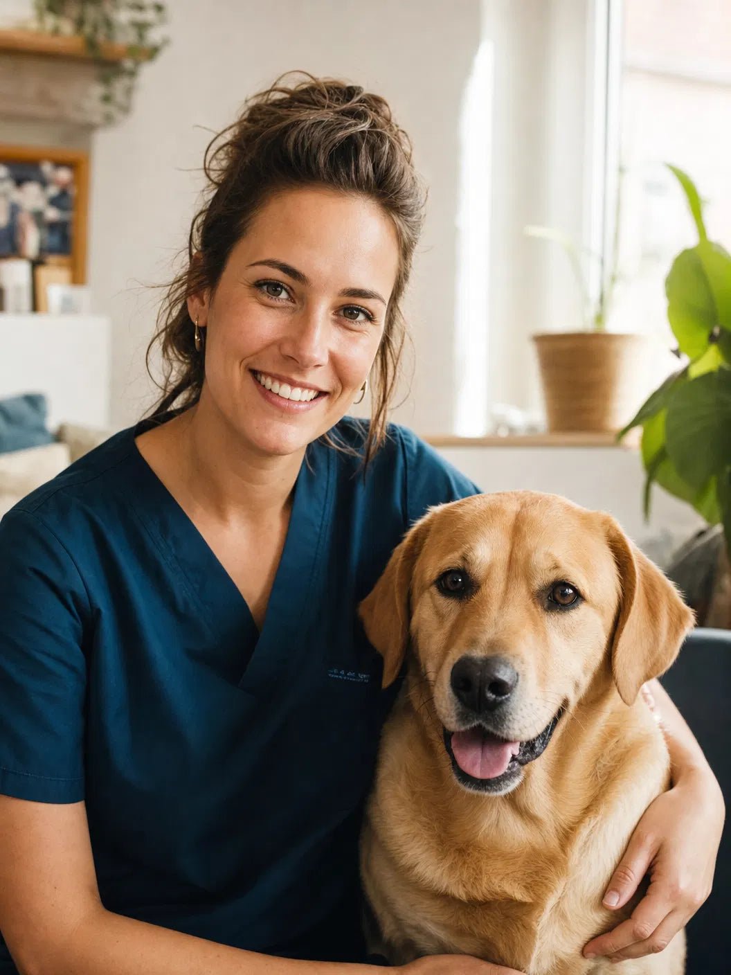 Oprichter TailTwist met haar labrador