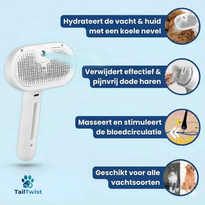 SteamBrush Stoomborstel - TailTwist