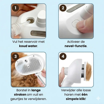 SteamBrush Stoomborstel - TailTwist