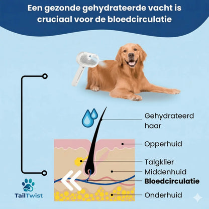 SteamBrush Stoomborstel - TailTwist